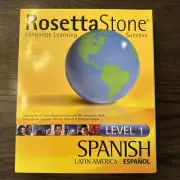 rosetta stone spanish level 1