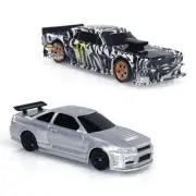 2PCs 1:43 Mini RC Drifting Race Car RTR 4WD AWD Toys Model ONLY ONE W/ GYRO