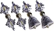 [ULDIGI] 4pcs Vintage Cross Pendant Retro Unique Religious Men Decorative Hanging Vajra Pendants Religious Decor for Home