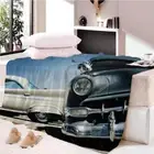 Aviation Jellyfish Light Sky 3D Warm Plush Fleece Blanket Picnic Sofa Couch