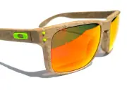 Oakley HOLBROOK Matte Stone Desert Tan POLARIZED PRIZM Ruby Sunglass 9102-Y8