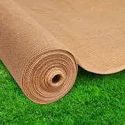 70% UV Shade Cloth Roll 1.83x20m Heavy Duty Sunblock for Garden Beige