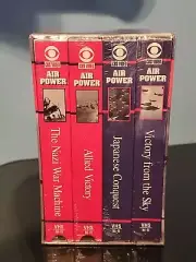 Vtg WW2 Air Power VHS Series Sealed CBS Video RK5B-065-5C
