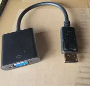 DisplayPort DP to VGA Adapter Converter HD for PC Laptop Dual screen adapter