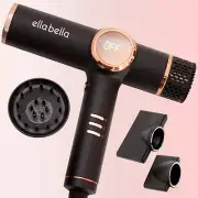 ® Professional Ionic Hair Dryer with Diffuser • Negative Ion Blow Dryer • Suitab
