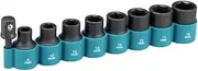 [Makita] B-54645 Metric Impact Socket 9 Pieces Set for 1/2-Inch Square Drive