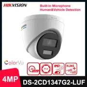 Hikvision DS-2CD1347G2-LUF 4MP ColorVu Camera Mic PoE Human & Vehicle Detection