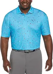 [Callaway] Men's Short Sleeve All-Over Tee Time Print