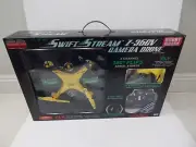 Swift Stream Z-36CV 5 Channel Camera Drone 360 Degree Yellow New