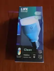 LIFX Clean A19 1100 lumens Full Color Wi-Fi Smart LED Light Bulb