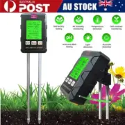 6 in1 LCD Digital Soil PH Meter Tester Temperature Sunlight Fertility Hygrometer