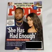 People Magazine January 25 2021 Kim and Kanye Enough Capitol Attack Betty White