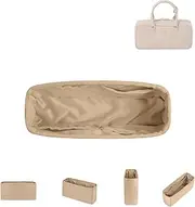 [DGAZ] Silk Purse Organizer Insert Fits MiuMiu Arcadie bag，Silky Smooth Bag Organizer，Luxury Handbag & Tote Shaper