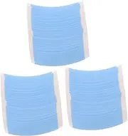 minkissy 3sets Double Sided Adhesive Tapes for Lace Front Wigs Waterproof Hair Tape Strips Pre-cut for Easy Application 36pcs*3