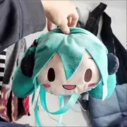 Hatsune Miku Ita Bag Plush Women Bag Shool Student Backpack Hatsune Miku Tote Bag Shoulder Girl Gift BAG- xiao