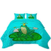 Frog Queen Coverlet