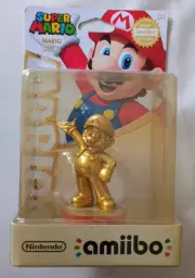 Nintendo Amiibo Super Mario - Gold Edition Mario (First Print) Aged Box