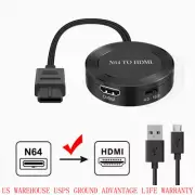 Converter N64 To HDMI HD 1080P Cable Compatible With N64 / GameCube / SNES