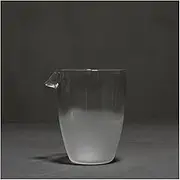 YUERD910 175ml Heat Resistant Glass Cha Hai High Borosilicate Transparent Fair Cups Chinese Kung Fu Tea Service Glass Teacup Tea Mug (Color : B)