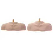 Mannequin Head Stand Shoulder Model Hairdressing Training Home Bust Shoulder