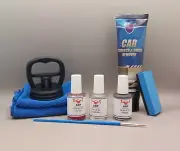 For Nissan Auto Touch up Paint + Clear, Primer & Polish Repair Kit For Chips