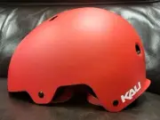 Kali Protectives Maha Kali Cycling Skate Helmet Solid Red Size Large