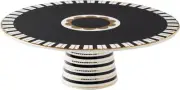 Maxwell & Williams Teas & C's Regency Footed Cake Stand 28cm Black Gift Boxed
