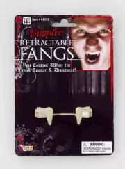 The Original Retractable Vampire Fangs Halloween -QUANTITY DISCOUNTS - FREE GIFT
