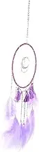 JUMPLAWN Creative Dream Catcher Wind Chime with Ornament for Home Decor Unique Present for Birthdays and Graduations Material Beautiful Design for Bedrooms and Balconies