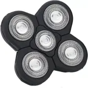Men Electric Shavers Replacement Heads 5 in 1 Razor Replaceable Alternate Floati