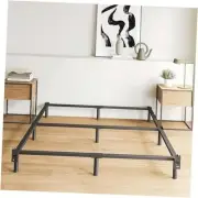 Size 7 Inch Metal Basics,Low Profile Base for Box Spring, 9-Leg King Bed Frame