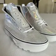 Vans Sentry WC Waffle Cup Suede HOLOGRAM Checkerboard Shoes Women 10 Mens 8.5