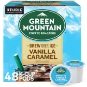 Green Mountain Brew Over Ice Vanilla Caramel 48ct