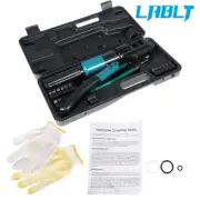 LABLT 6Mt 9 Dies Hydraulic Wire Crimper Crimping Tool Battery Cable Lug Terminal