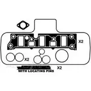 Permaseal Intake Manifold Gasket Set - MS3118K