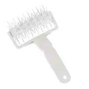 Pizza Dough Docker Roller Bubble Docker Roller with Spikes, 20cm/ 7.9"
