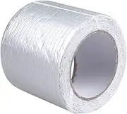 PartyKindom Butyl Rubber Repair Tape Easy to Use Foil Sealant for Roof Pipeline and Rv Repairs and Low Temperature Resistant