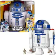 R2 D2 Star Wars Toy Lights Sounds C 3P0 Metal Character Key Projectile Launcher