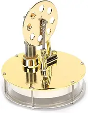 Low-Temperature Stirling Engine Model Hybrid Motor Steam Engine Low-Temperature Scientific Experiment Toy, Stirling Engine Physical Model Educational Physics Experiment Model