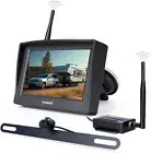 Wireless reversing Camera System 4.3Inch LCD Monitor with IP69k Waterproof Backu
