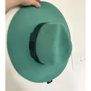 Brixton Sea Green Piper Hat M wool NEW with tags teal comfort sun hat blue gift