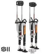 SurPro S2 Quad Lock Dual Legs Support Magnesium Drywall Stilts 26-40 in.
