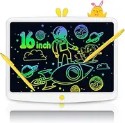TUGAU LCD Writing Tablet for Kids,16.5 Inch Large Screen Doodle Board Writing Pad, Erasable Electronic Drawing Writing Pads, Educational and Learning Girls Gifts Toys for 3 4 5 6 7 Year Old Girls Boys