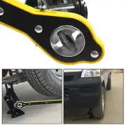 Car Jack Labor-Saving Ratchet Wrench Scissor Garage Tire Wheel Lug.q/>