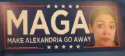WHOLESALE LOT OF 14 TRUMP 2020 MAGA MAKE ALEXANDRIA GO AWAY AOC MAGNET sticker