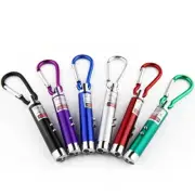 3 in 1 Mini Laser Pointer with LED Torch Keyring Cat/Dog Toy 24pcs