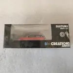 SUZUKI BM CREATIONS 1/64 鈴木斯威夫特 GTI 1989 紅色