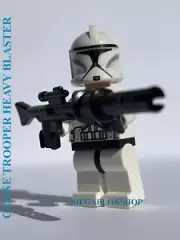 LEGO STAR WARS CLONE TROOPER WITH HEAVY BLASTER 100% NEW THE CLONE WARS