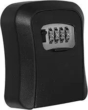 Angoily 1 Set Combination Key Storage Box Wall Mount Lock Box for House Car Keys Large Capacity with Construction