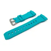 Genuine Casio Watch Strap Light Turquoise Blue Band 10642701 fits DW-6900SN-3